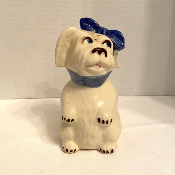 VINTAGE SHAWNEE MUGGSY TOOTHACHE PUPPY RANGE SALT SHAKER/SPICE SHAKER - Picture 2 of 5